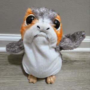 Star Wars 8" Porg Action Figure Doll Sounds & Walking Hasbro Bird Creature